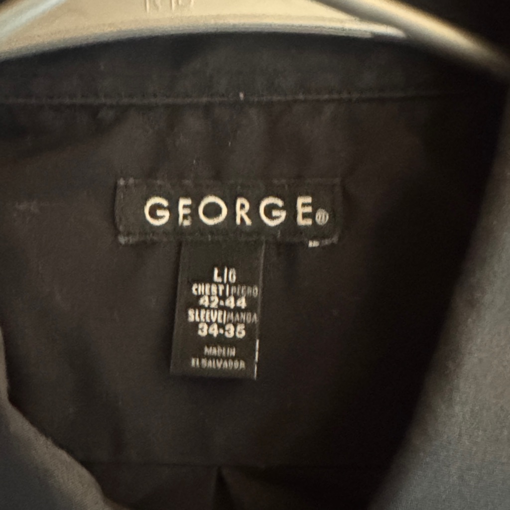 George Black Men's Button-Up Shirt
